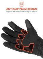 Guantes De Motocicleta Impermeables Y Antideslizantes Para Ciclismo Multicolor Accesorios De Equipamiento De Motocicleta Transpirables Para Hombre Y Mujer - details 8