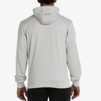 BULLPADEL Sudadera Hombre NOCLA Color Blanco Hueso 2024 - Nueva temporada Bullpadel 2024, Tejido Técnico Termalflex, Sudadera con Capucha Hombre Línea Winter, Bolsillo Tipo Canguro, Sudaderas Capucha Hombre Padel - details 2