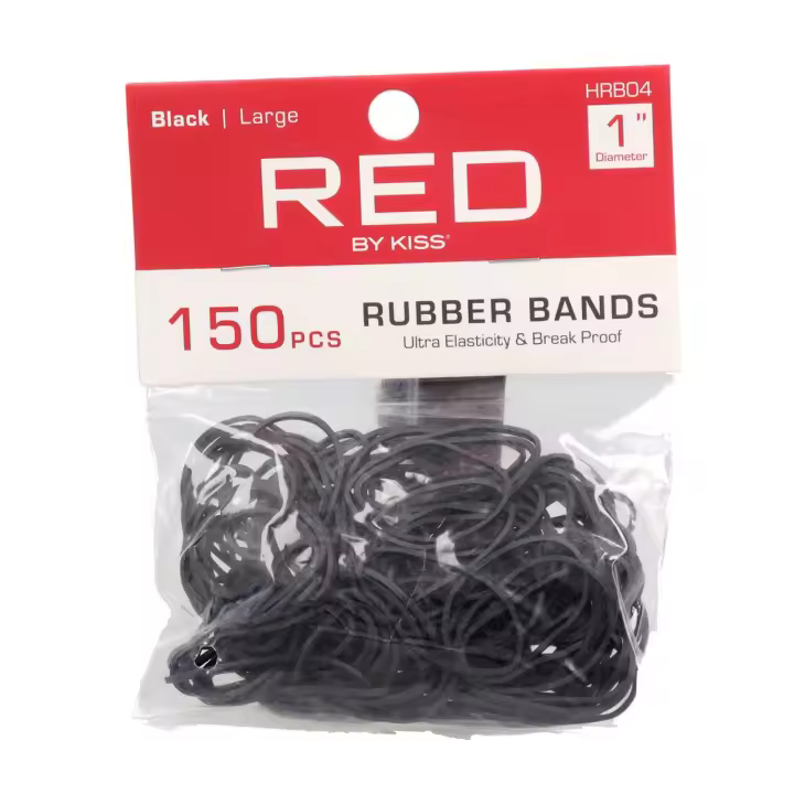 Red kiss rubber band large 150 piezas gomas de cabello,  Belleza y cuidado de tu cabello y tu piel con Red Kiss. - 1
