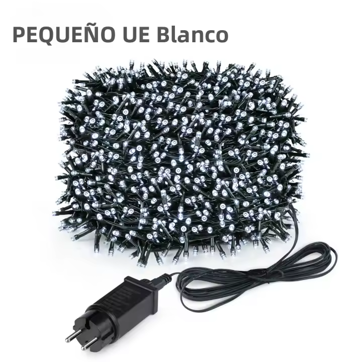 Cadena De Luces LED Para Jardín Y Decoración Navideña 24V Impermeable 10M-100M Para Fiesta De Año Nuevo Y Navidad - 1