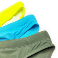 Bragas De Natación Para Hombres Sexy Sólido Low-Waist Con Empuñadura Y Acolchado Shorts De Playa Surfismo Baño Deportivo De Polyester Y Spandex - details 34