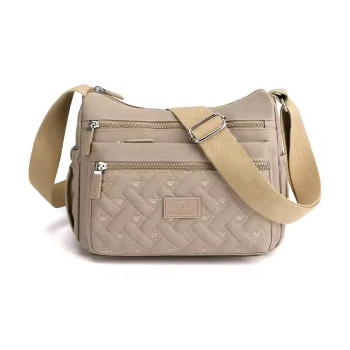 Bolso bandolera informal con múltiples bolsos para Mujer, Bolso de hombro para niños, Bolso de mano ajustable, de gran capacidad, Bolso para teléfono, para ir de - 1