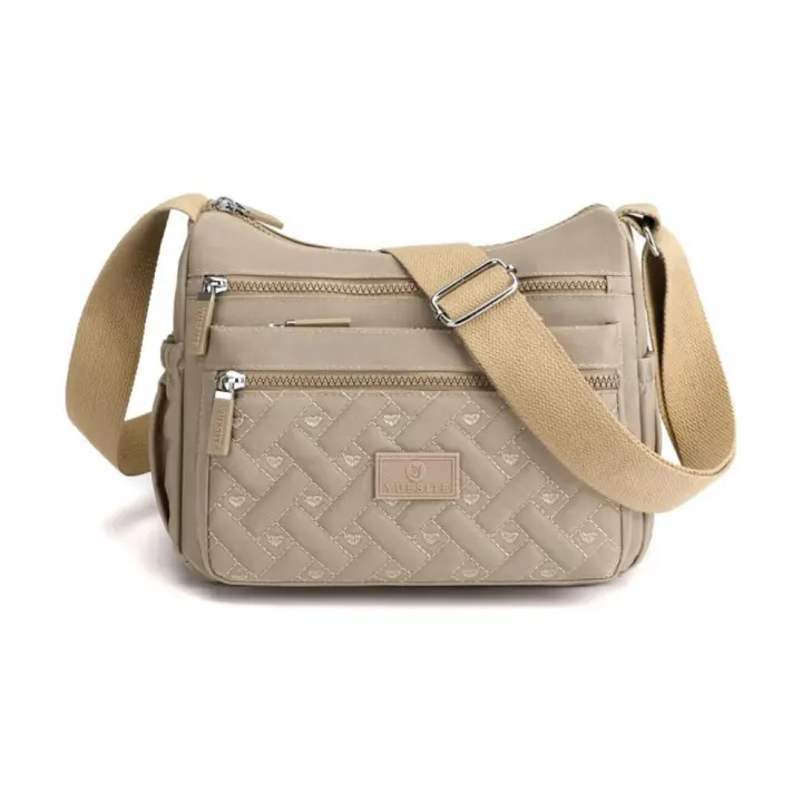 Bolso bandolera informal con múltiples bolsos para Mujer, Bolso de hombro para niños, Bolso de mano ajustable, de gran capacidad, Bolso para teléfono, para ir de - 1