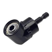 Adaptador De Taladro De 105 Grados 1pc Soporte Hex Bit Destornillador Impacto Extensión 1/4 Para Llaves Y Taladros Con Mango Y Cabeza Magnética - details 3