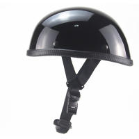 Casco De Moto Retro De Cara Abierta Aprobado DOT Seguridad Para Hombres Y Mujeres Tamaños S a XXL Material ABS Protección Cabeza - details 2