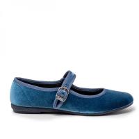 VULLADI 5409-032 Zapatillas de lona mujer 30377 XL MERCEDES TERCIOPELO PETROLEO - details 2