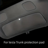 Protector De Puerta Trasera Para Tesla Model Y Tapete De Cuero Antigolpes Y Anti Suciedad Accesorio De Coche Para Model Y - details 0