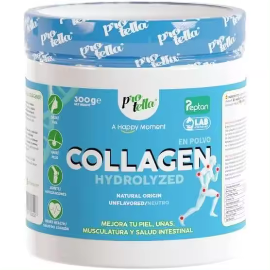 Protella Colágeno Hidrolizado Peptan 300 Gr - Restaura Firmeza y Elasticidad de la Piel - 1
