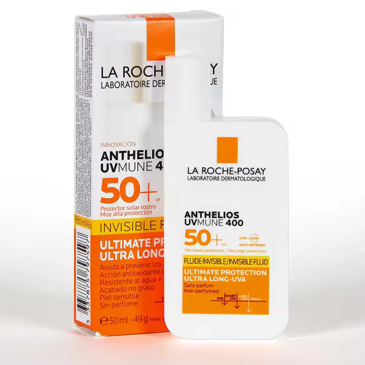 Anthelios UVMune 400 Fluido Invisible SPF50+ Sin Perfume 50ml - 1