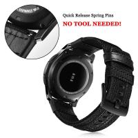 Correa De Nylon Para Samsung Galaxy Watch 3 4 5 pro 46mm Compatible Con Amazfit 20mm 22mm Reemplazo De Pulsera De Reloj - details 4