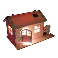 Juguetes De Ciencia DIY Para Niños Kit Educativo STEM Proyectos De Modelos De Coche Y Barco En Madera Rompecabezas Científico Experimento - details 9