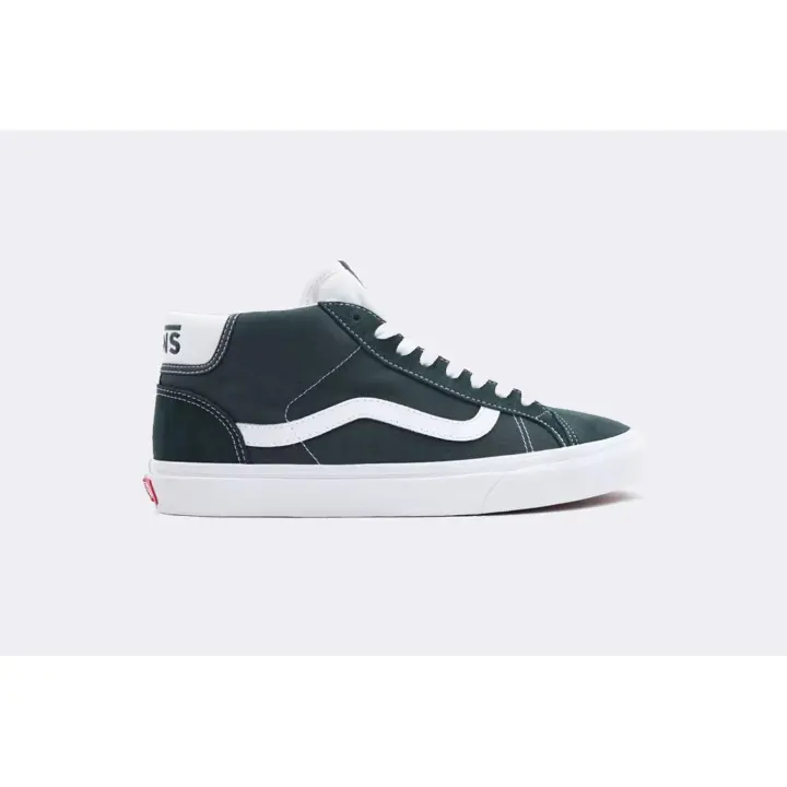Zapatillas Vans Mid Skool 37 Darkest Spruce True White - Hombre - 1