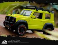 Modelo De Coche De Aleación SUZUKI Jimny 1:18 Juguete De Metal Con Sonido Y Luz Vehículo Off-Road Simulación Regalo Para Niños - details 6