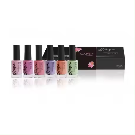 THUYA KIT ESMALTES DELUXE CANDY 6 UNIDADES - 1
