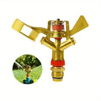 Riega 360 ° Automático Jardín Suelto De Aluminio 6 Puntos Brinco De Agua Riega Drip Agricultura Irrigación Juego De Jardinería - details 5
