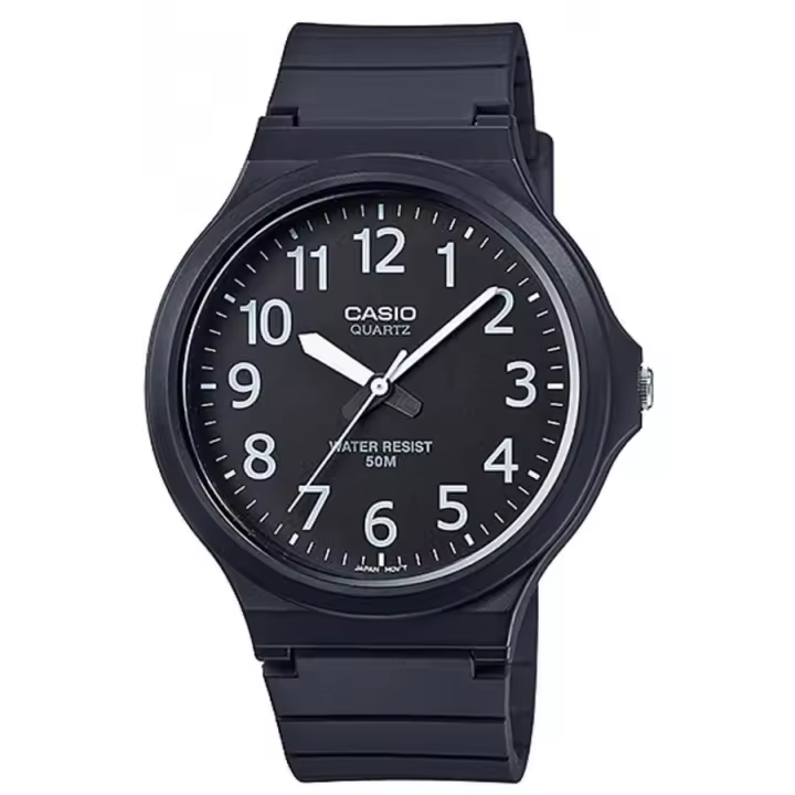 Casio Mw-240-1b  Reloj Para Para Hombre Color Negro - 1