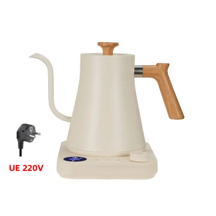 Hervidor Eléctrico Inteligente De 1200W Con Temperatura Constante Para Café Manual Olla De Pato Con Boquilla Para Preparar Polvo De Leche - 1
