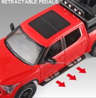 Coche De Modelismo Tundra Escala 1:24 Metal Con Puertas Abatibles Luz Y Sonido Vehículo Off-Road Para Niños Regalos Decoración - details 7