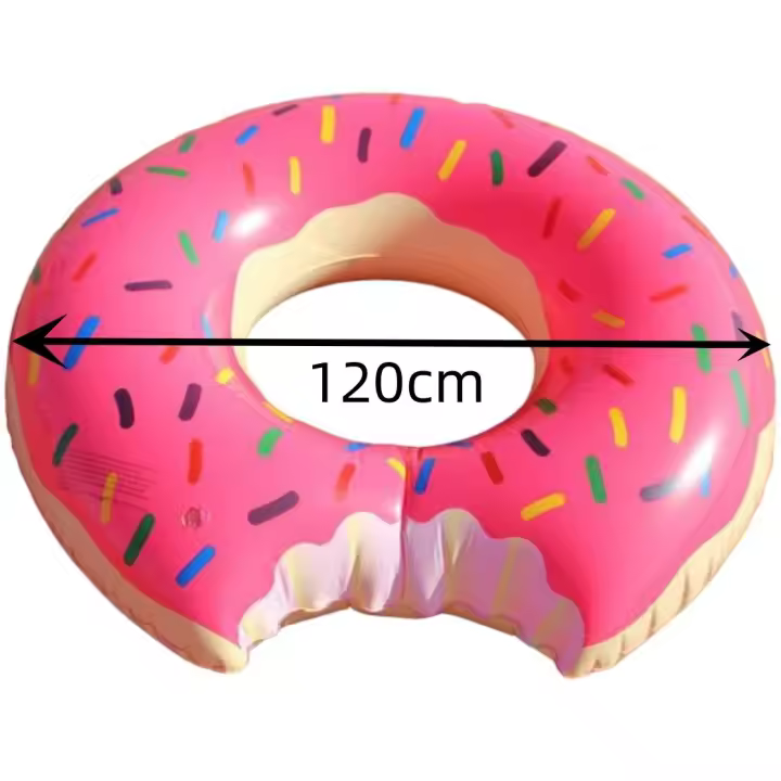 Flotador piscina  DONUT Hinchable Inflables Anillo de Natación Piscina Playa para Adultos Anillo Flotador Circular - 1