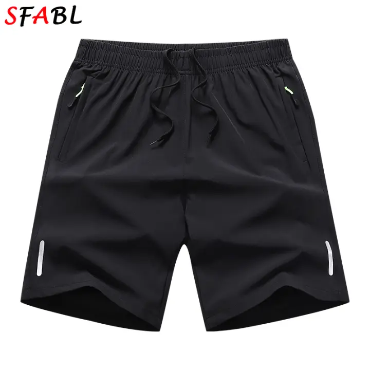 Shorts Casuales Para Hombres Verano Secado Rápido Deportivos Pantalones Cortos Transpirables Talla XXXL Talla Grande Moda Playa - 1