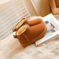 Botas De Nieve Para Niños Y Niñas Antideslizantes Resistentes Al Desgaste Con Pelo Cálido Suela Gruesa Y Suave Para Invierno - details 1