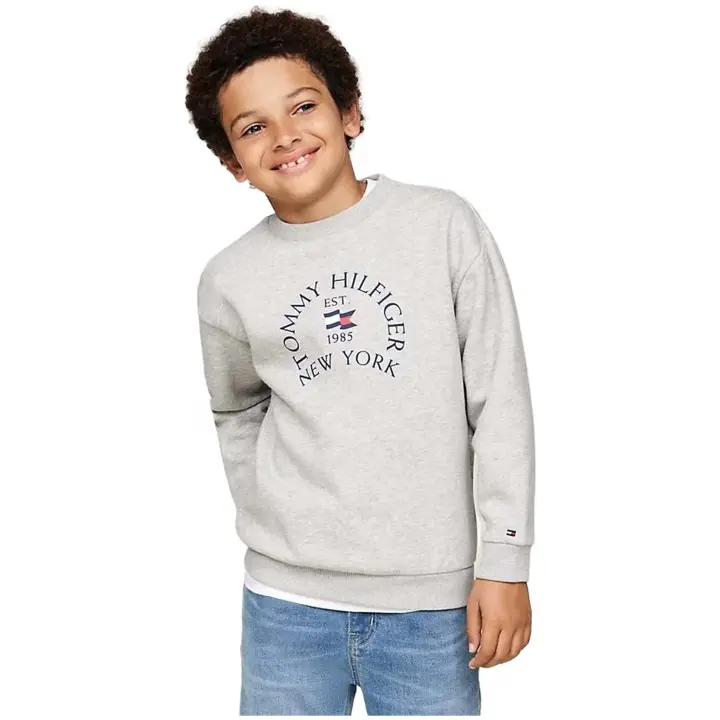 Sudadera Tommy Hilfiger  para niños en color gris - 1