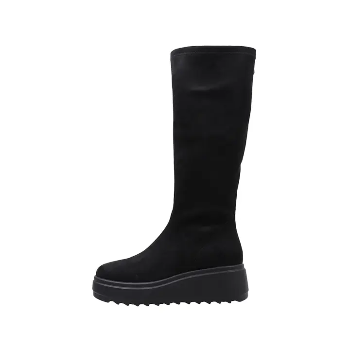 MTNG 59572 Botas Con Cuña Mujer Negro - 1