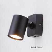 Lámpara De Pared LED 7W GU10 Estilo Moderno Rotación Foldable Para Interior Habitación Hotel Sala De Lectura Iluminación Diaria - details 7