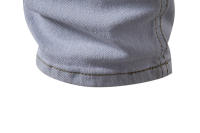 Pantalones rectos microelásticos informales de moda lavados de mezclilla personalizados para hombres nuevos de primavera y otoño - details 26