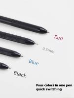 1pc 4-en-1 Pluma De Metal Multicolor Con Sensing De Gravedad Y Lápiz Automático Rojo Azul Y Negro Pluma Ballpoint Para Oficina Y Escuela - details 5