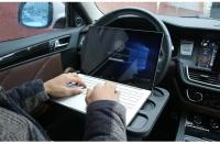 Soporte Portátil Para Coche Para Rueda De Volante Mesa De Comedor Computadora Trabajar Comer Beber Café Libros Soporte De Aluminio Universal - details 9