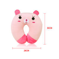 Almohada De Viaje Para Cuello En Forma De U Suave Y Confortable De Peluche Para Niños Y Adultos Oficina Cojín De Descanso - details 11
