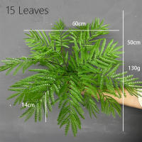 Gran Ferni Artificial De Palma Tropical Plantas Falsas Para Decoración De Jardín Al Aire Libre Hojas Caídas De Plástico Colgante En La Pared - details 3