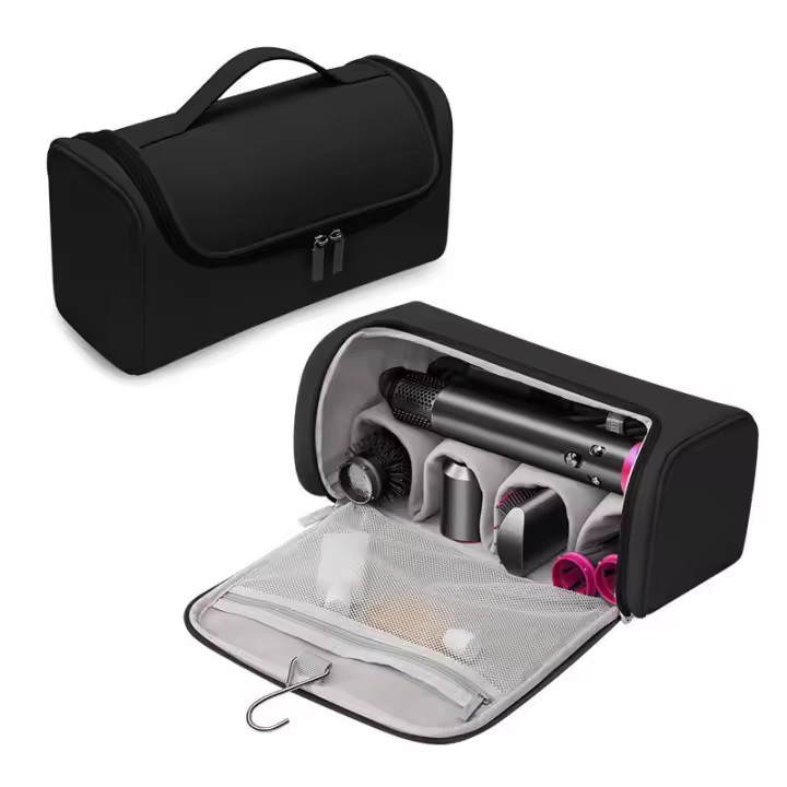 Bolsa de almacenamiento para secador de pelo con rizador, impermeable y resistente al desgaste. - 1
