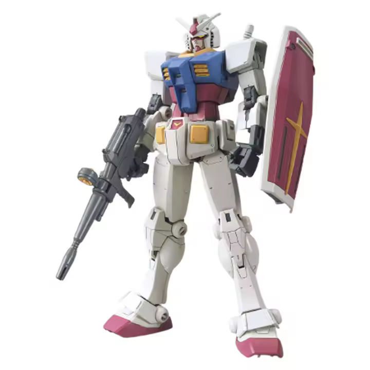 Bandai Gundam - HGBG - RX-78-2 Gundam (Beyond Global) 1/144    - Montaje Fácil - Piezas Pintadas - No requiere pegamento - 1