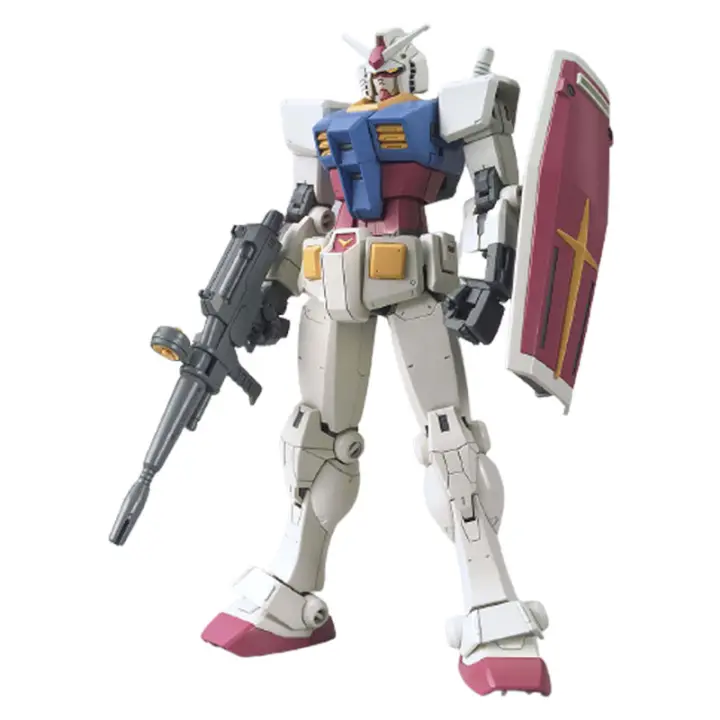 Bandai Gundam - HGBG - RX-78-2 Gundam (Beyond Global) 1/144    - Montaje Fácil - Piezas Pintadas - No requiere pegamento - 1