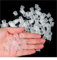 100pcs Copas De Tinta Para Tatuaje Desechables S/M/L En Plástico Transparentes Porta Pigmento Para Maquillaje Permanente Y Microblading Suministro De Tatuaje - details 4