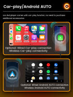 Radio De Coche Android 1 Din 5 Pulgadas Con Carplay Cable/Wi-Fi GPS Multimedia MP5 Integrado FM Bluetooth Pantalla Táctil Universal - details 7