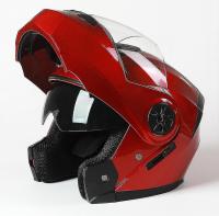 2020 New Arrival Men Motorcycle Professional Racing Flip Up Helmet Abs Material Modular Dual Lens Helmets Dot Certification - details 1