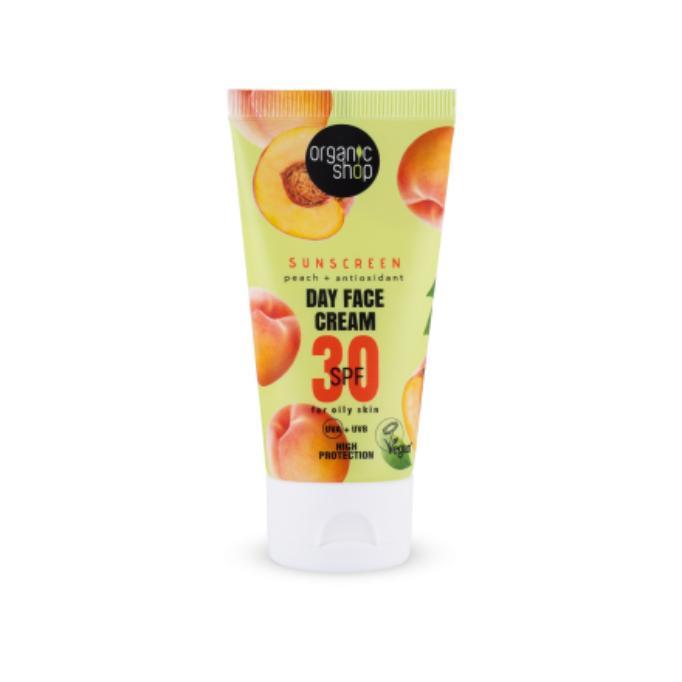 CREMA DE DÍA FACIALCON PROTECCIÓN SOLAR MELOCOTÓN + ANTIOXIDANTES SPF30, 50 ML — oferta en Miravia