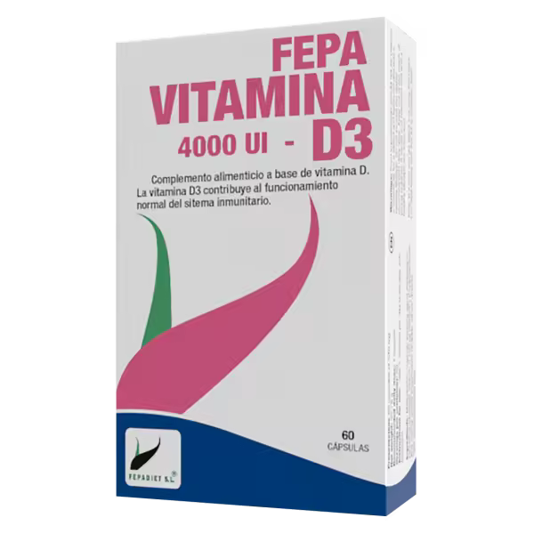 Fepa Vitamina D3 4000 UI, Fepadiet ayuda a mejorar tu salud - 1