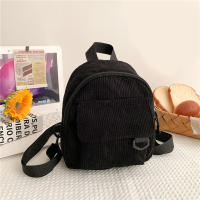 Mochila Mini Para Mujer De Cordón Sólido Y Estilo Casual Gran Capacidad Duradera Para Viajes Y Escuela Con Cierre De Cremallera - details 11