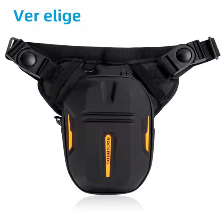 Bolsa De Combustible Para Motocicleta Transpirable Gran Bolsa De Hombro Para Bicicleta Y Asiento Trasero Exterior Con Correa De Cadera - 1