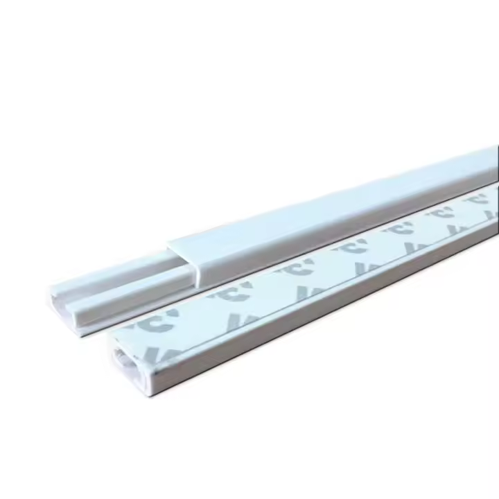 LEDBOX Canaleta para cables 3M, 12x7mm, 1 metro. Instalaciones, Cableado - 1