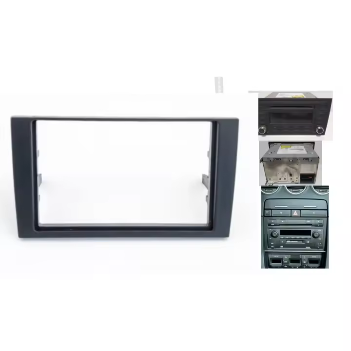 kit MARCO RADIO 1DIN 2DIN SEAT EXEO conexiones Fakra quadlock iso antena - 1