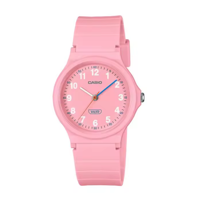 reloj analógico moda mujer y niños Casio LQ-24B-4B 36.1 × 31.5 × 7.8 mm correa de silicona - 1