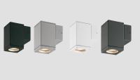 Novolux Lighting - Aplique de pared- CUB, uso exterior, GU10, 4,5W, IP54, aluminio, H10,8 cm, antracita, exterior - details 1