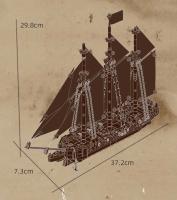 Bloques De Construcción Clásica Para Barco De Sails MOC Retro Yate Modelo DIY Barco Pirata Juguetes De Vessel Para Niños Regalos De Navidad - details 9
