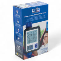 Programador Digital C4110 Full Vision: Control de Riego Inteligente para Jardines  Aqua Control  Pantalla Amplia  Programación Personalizable  Resistente al Agua IPX5  Función Manual  Certificado CE, FC, RoHS  ¡Compra Ahora! - details 2