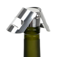 Tapa De Botella De Vino Y Cerveza De Acero Inoxidable Eco-amigable Plataforma De Barra Herramientas De Cierre De Champagne Espumoso 1PC - details 1